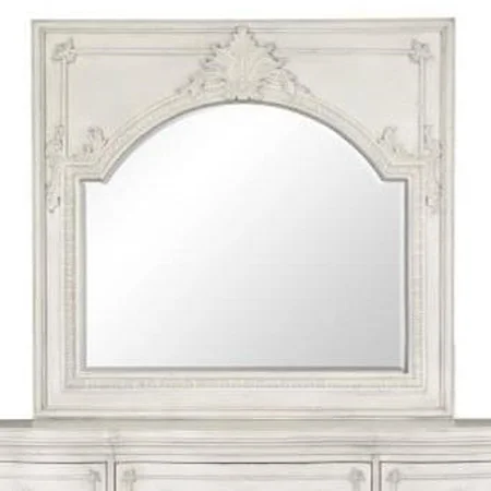 Landscape Mirror with Wood Frame